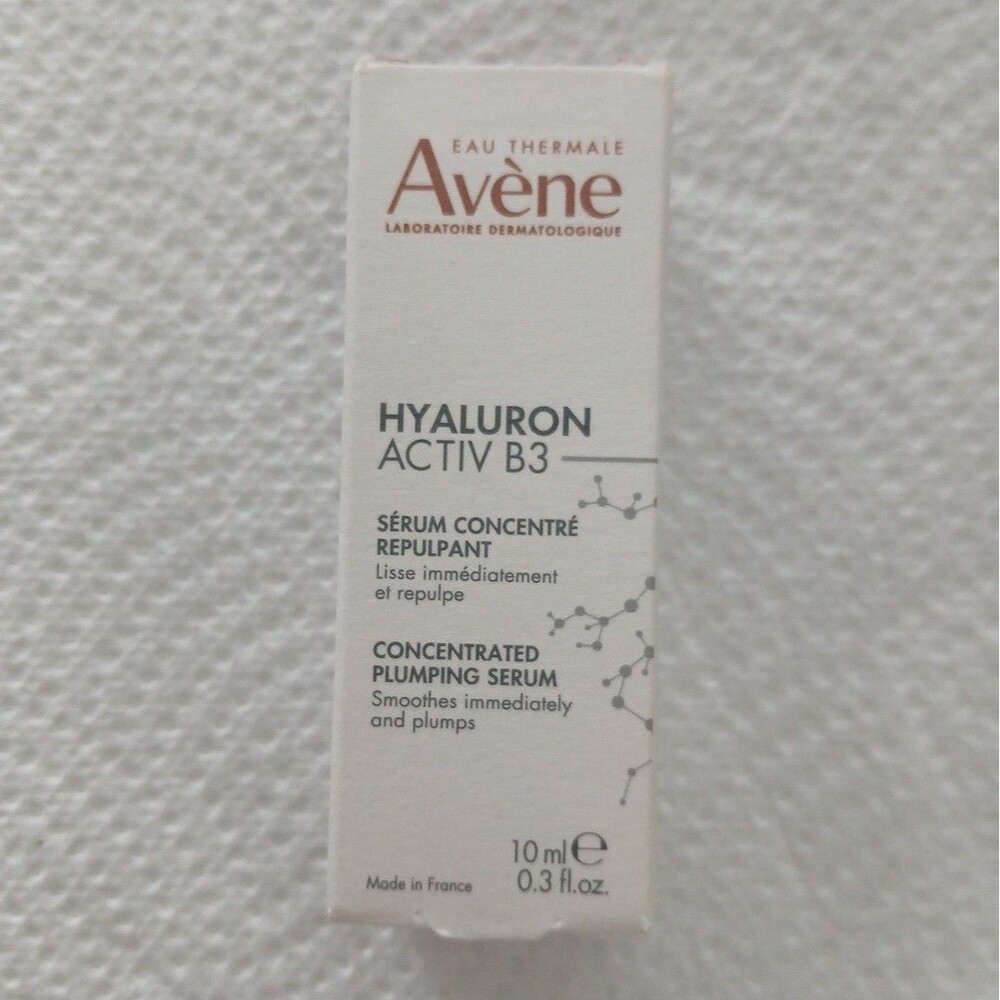 Avene Hyaluron Activ B3 Concentrated Plumping Serum - 1oz. (30ml) Exp 9/26 New